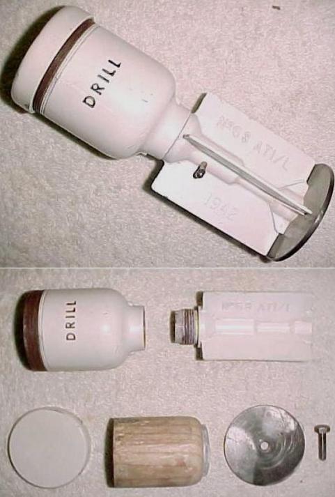 British WW2 No68 Anti Tank Grenade - Click Image to Close